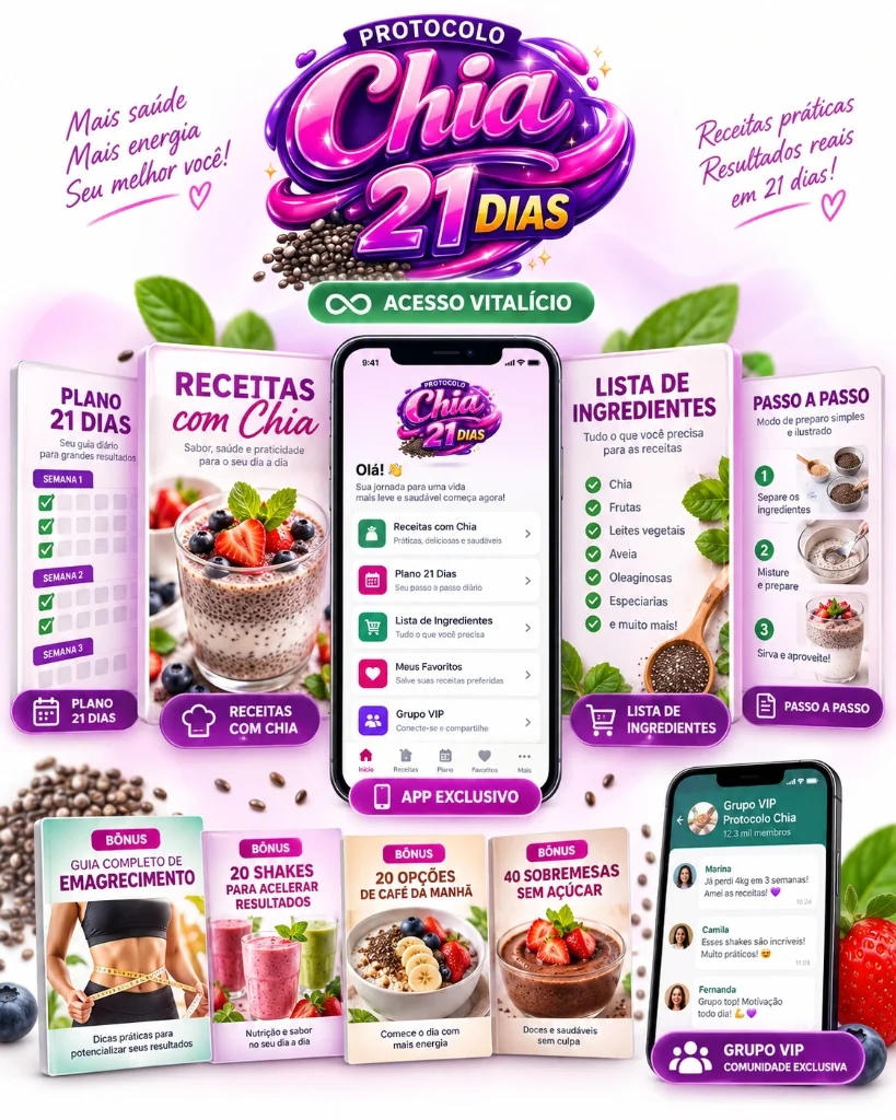 Protocolo Chia 21 Dias